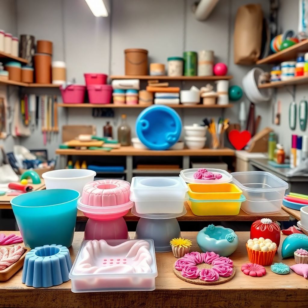 Moldes de Silicona para Manualidades