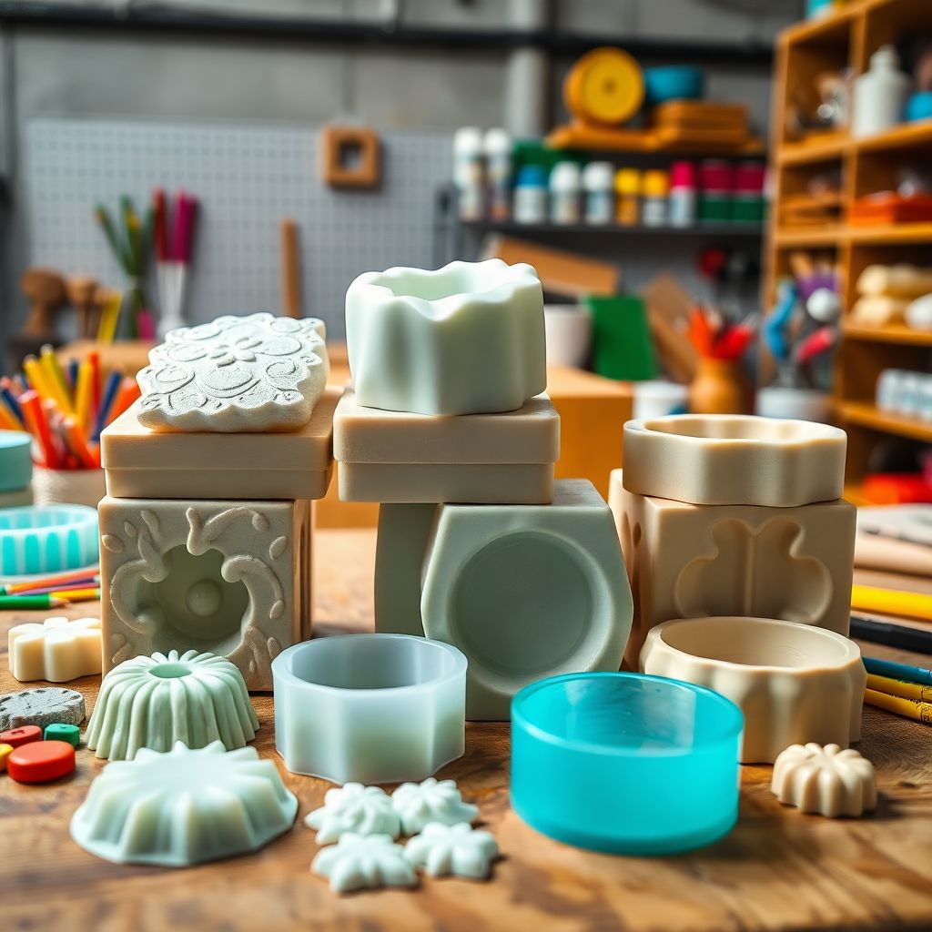 Moldes de Silicona para Manualidades